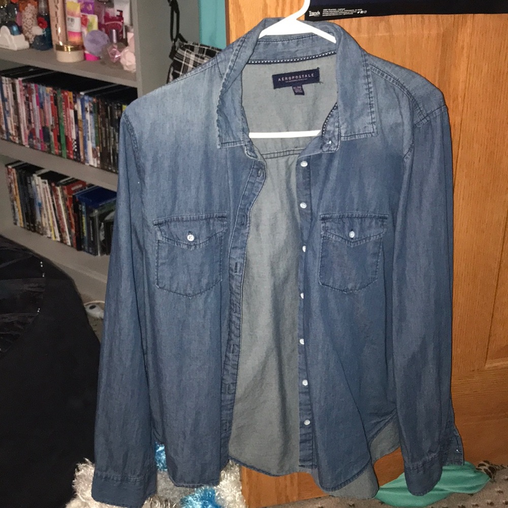 SOLD Aeropostale Jean Jacket - NWOT - Picture 1 of 2